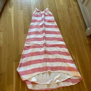 Island company red and white dress- medium